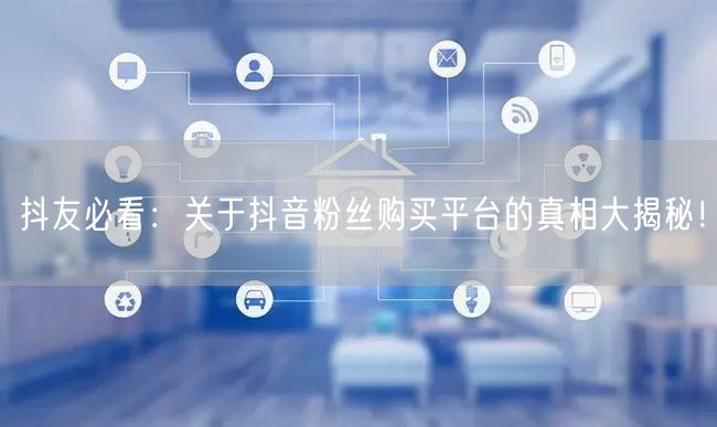 抖友必看：关于抖音粉丝购买平台的真相大揭秘！